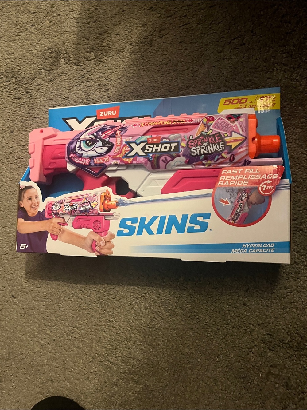 ZURU X-Shot Skins Pink Splash Blaster - Kids Toy Shooter - Picture 5 of 5